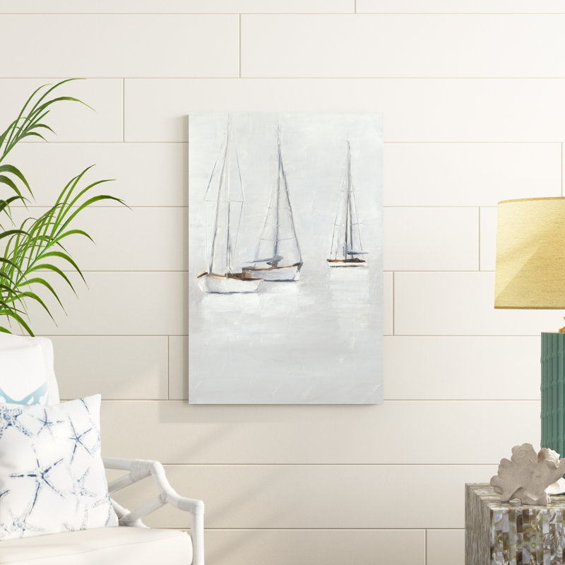 Foggy Harbor II, H 36 po x l 24 po x P 1,25 po