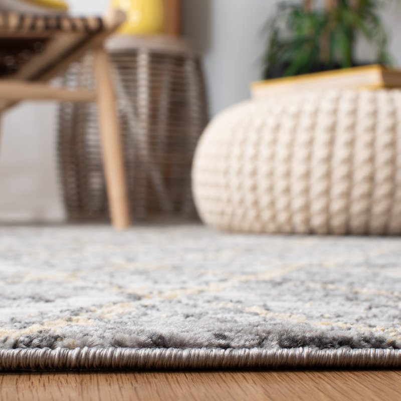 Weimer Performance Geometric Rug, Square 6'7"