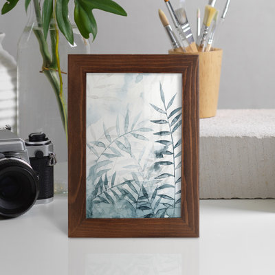 Bamboo Whisper II - Impression encadrée avec verre