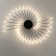Caddaric Modern LED Ceiling Light,42-Light Heads Flower Shape Ceiling Lights,with Remote Control