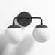 Kobie 2 Light Frosted Dimmable Vanity Light