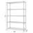 TRINITY EcoStorage Chrome 5-Tier Steel Wire Shelving Unit (48 in. W x 72 in. H x 18 in. D)