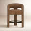 Tabouret rembourré à hauteur de comptoir-1306416413