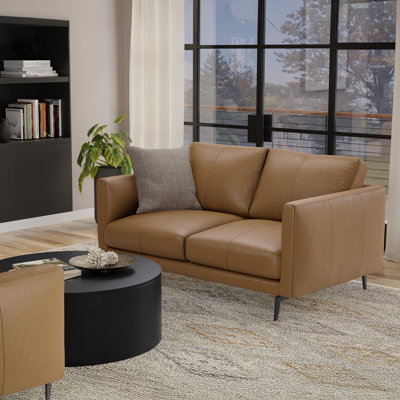 Stevens Leather Sofa