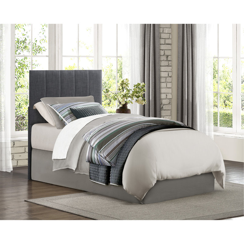 1pièce de tête de lit rembourré en tissu capitonné