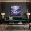 Hawaiian Island, art mural sur toile grise-1524499817