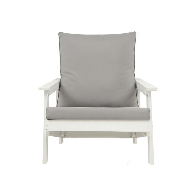 Canapé simple d'extérieur toutes saisons avec coussins confortables, durable et élégant pour tout espace extérieur