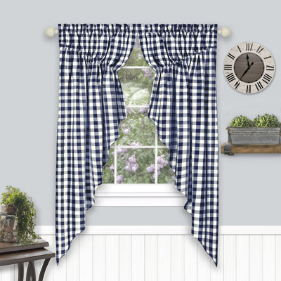 Draves Semi Sheer Curtain Pair