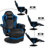 Faux Leather Swivel Recliner-46773501