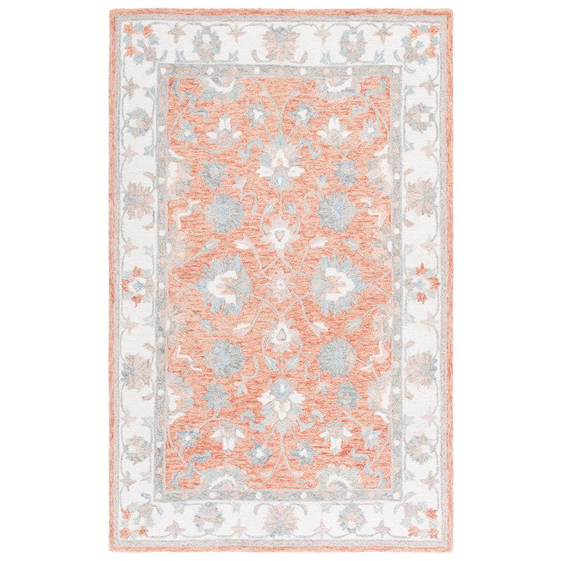 Heritage 125 Hand Tufted 80% Wool; 20% Cotton Oriental Rug, Rectangle 4' x 6'