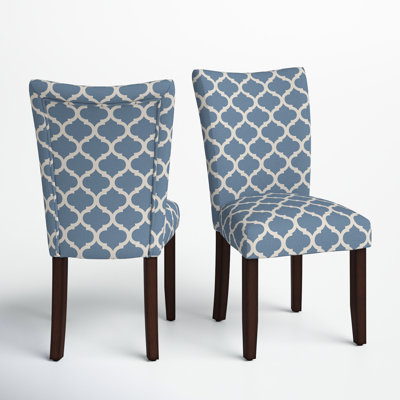 Chaise rembourrée en bois massif Lancaster