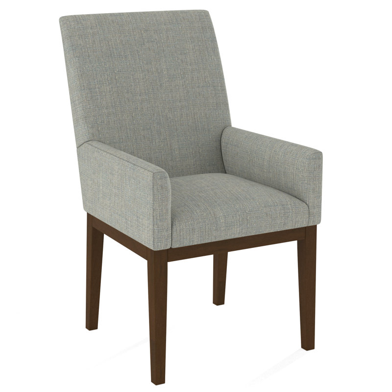 Upholstered Arm Chair, 61379-86, Pecan