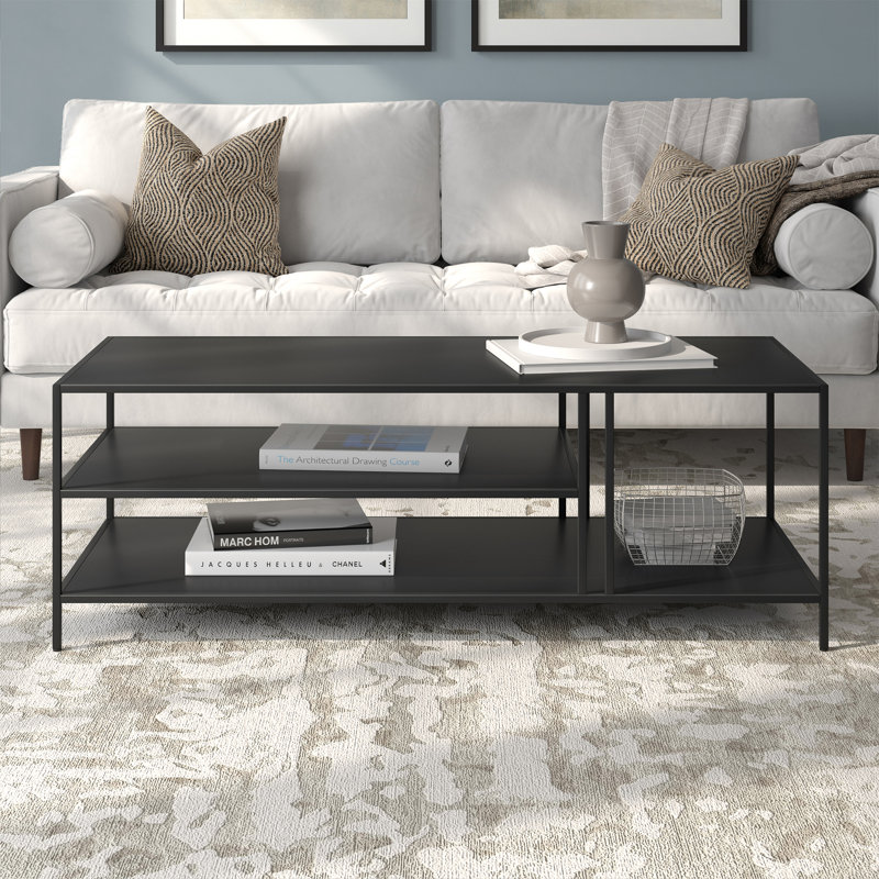 Four Leg Coffee Table with Storage