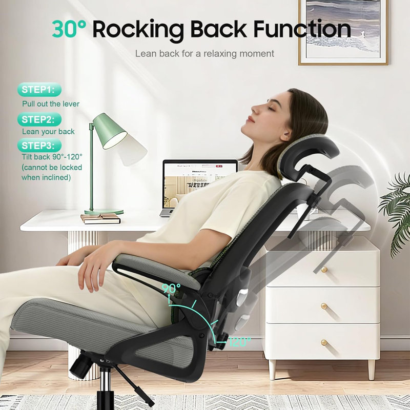 Office Chair, Light Grey