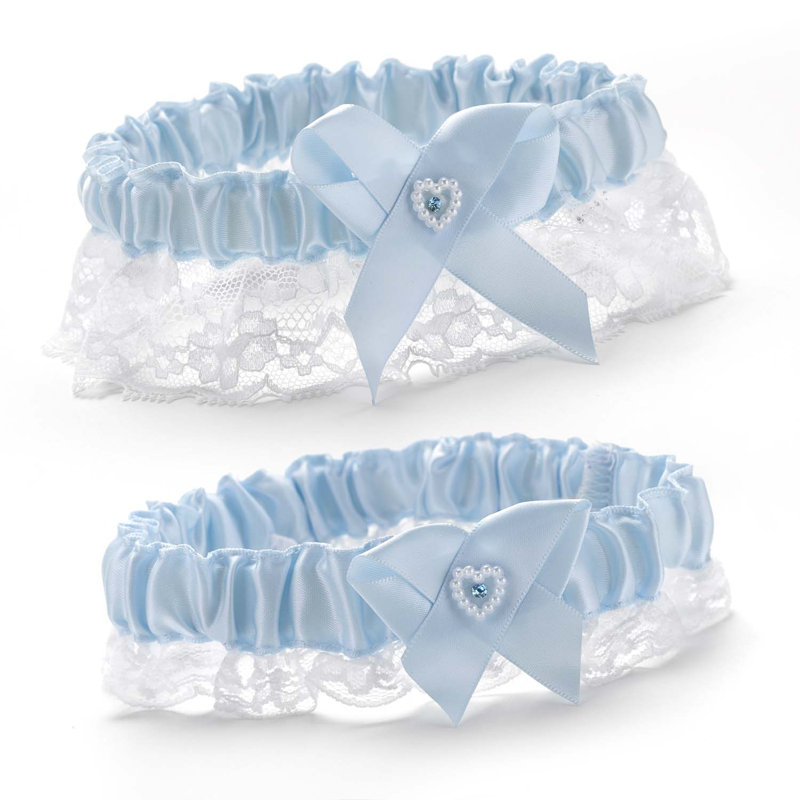 Garter à la fois cardiaque keep/throw, H 6,37 po x l 3,75 po x P 0,5 po, Bleu
