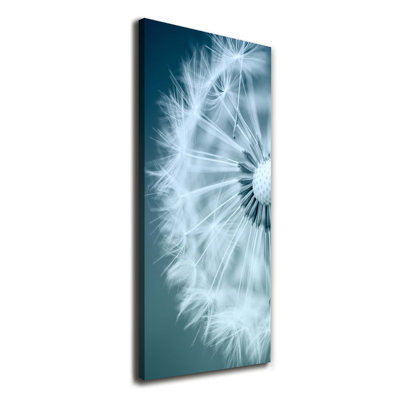 Dandelion 1 Piece Wrapped Canvas Wall Art
