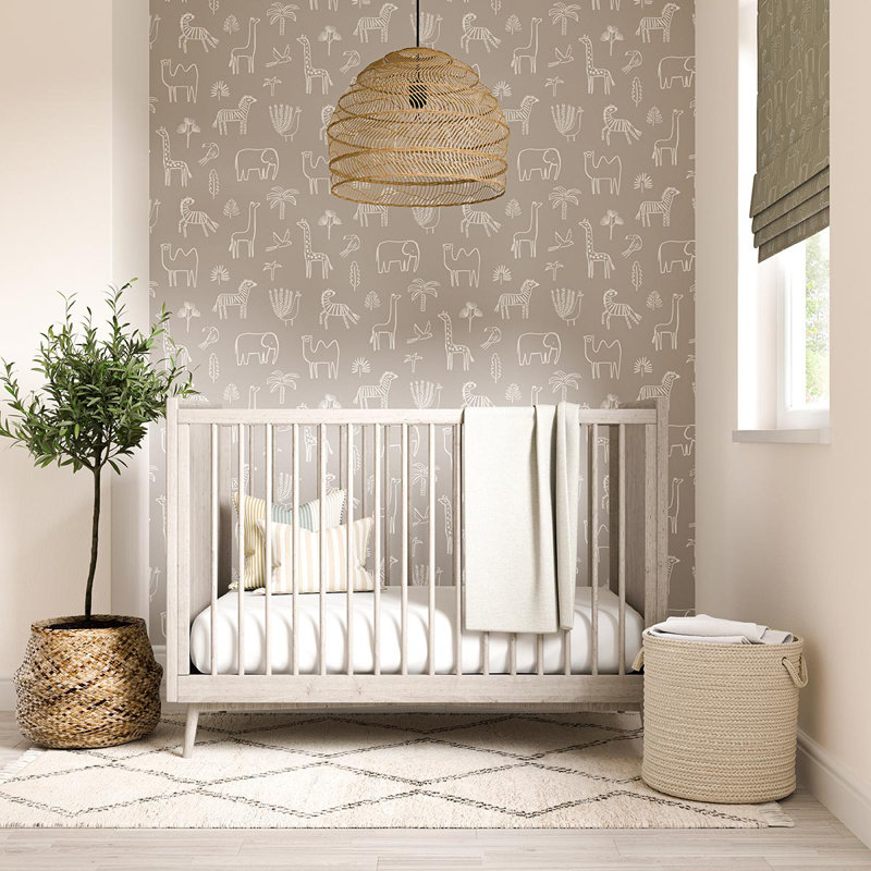 Funky Jungle Wallpaper, Stone