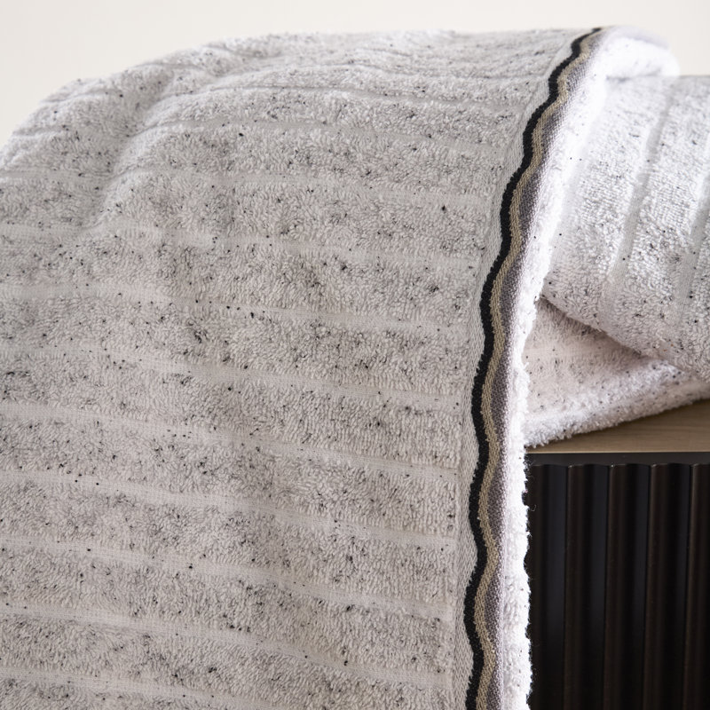 Speckle Rib Cotton Blend, Bath Sheet
