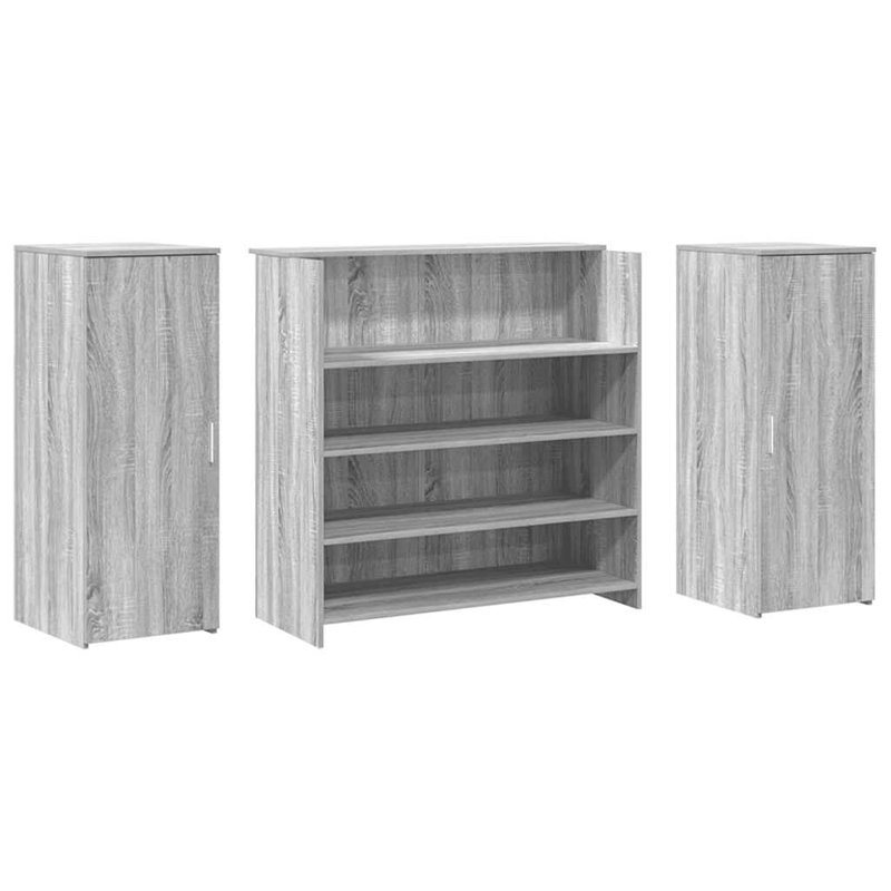 Camariah Standing Desk, Grey Sonoma, 103.5cm H x 180cm W x 50cm D