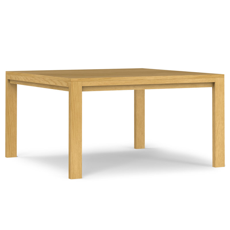 Wilson Square Oak Veneer Extendable Dining Table
