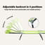 vidaXL Folding Sun Lounger Folding Textilene Outdoor Chair Garden Recliner-1555197488
