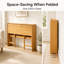 Bureau pliant en bambou