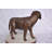 Beagle Dog Standing Made Of Bronze, Statue - Size: 27"L X 14"W X 21"H.