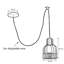 Prestwyck 1 - Light Black Cluster Pendant