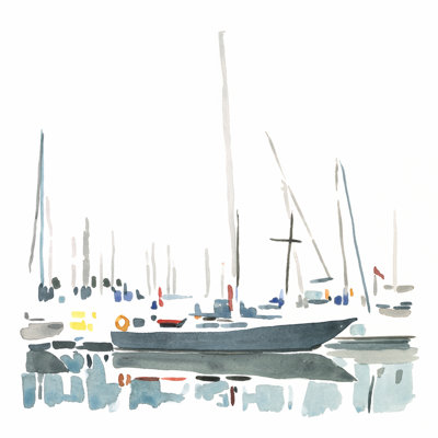 Voilier, paysage I