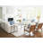 Laguna Glass Top Single Coffee Table