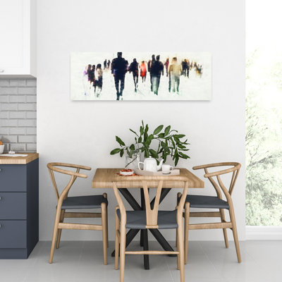 Abstract Urban Flow Abstract Contemporary Modern City Wall Art