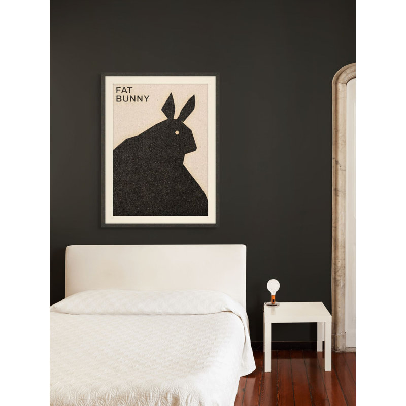 Fat Bunny 1 Print, 34" H x 26" W