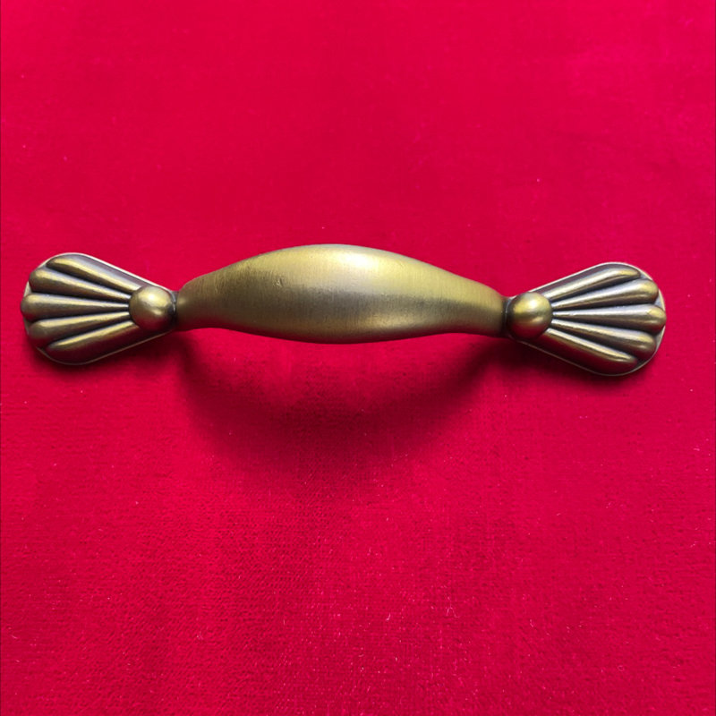 (Paquet de 5) Poignée à rayons français 3 pouces bronze