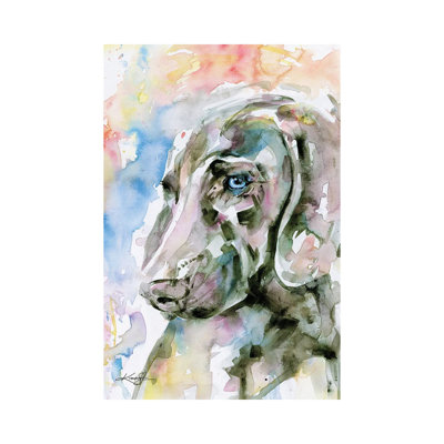Blue Eyes by Kathy Morton Stanion - Wrapped Canvas Painting