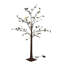 Arbre artificiel à DEL avec 6 oiseaux à pince, 48 po