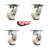 4 Piece Nylon Caster Set