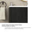 36" Wall-Mounted Single Bathroom Vanity with Sink-105590278