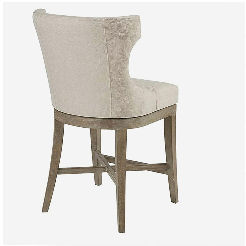 Chaises de salle à manger à hauteur standard de style transitionnel 2 pièces 