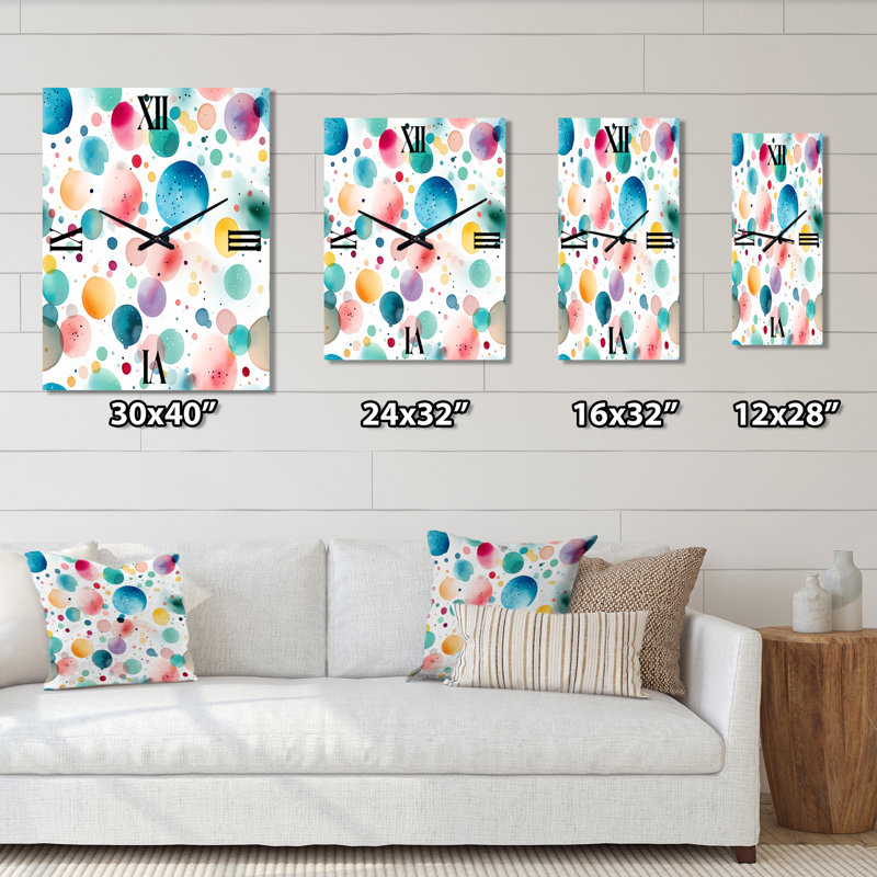 Janah - Horloge murale moderne, Petit