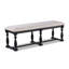 Ensemble de 6 chaises rustiques traditionnelles