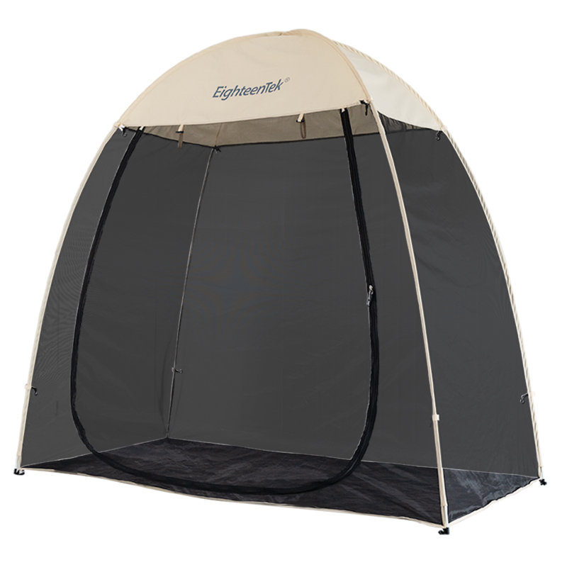 Tente Pop-Up à auvent avec moustiquaire pour l'extérieur, H 82,68 po x l 47,24 po x P 78,74 po