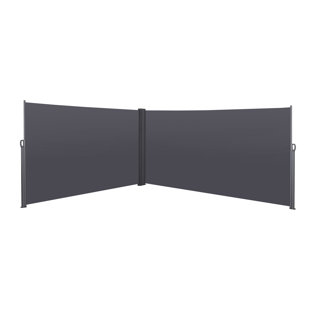 Cypress Backyard 276'' W x 71'' D Polyester Cover Retractable Freestanding Awning