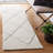 Henrie Geometric Handwoven Area Rug in Ivory/Gray-1316683899