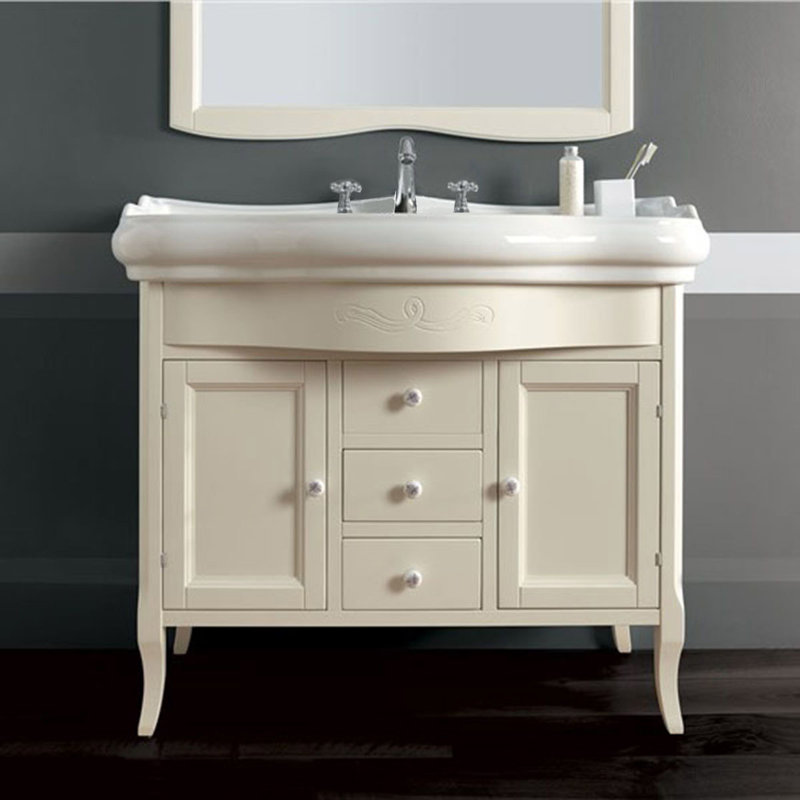 Retro 39.4'' W Single Vanity, 8” Centers
