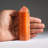 Tangerine Quartz Obelisk From Brazil (181.5 Grams)