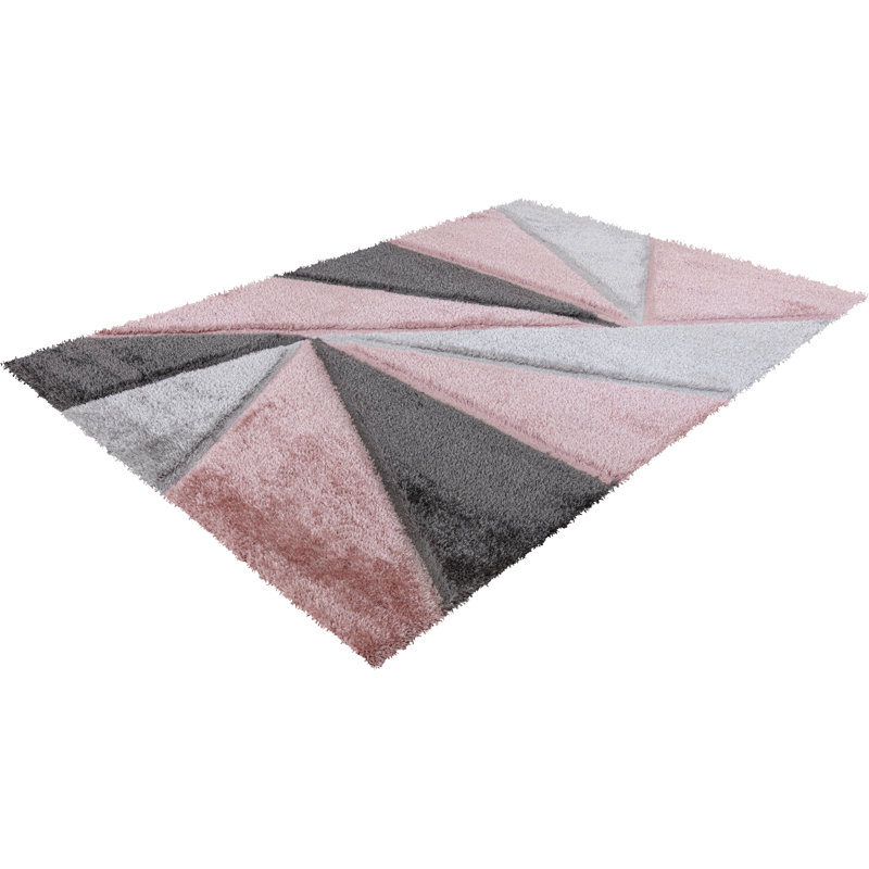 Solid Colour Area Rug, Rectangle 160 x 230 cm