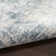 Privette Machine Washable Persian Blue/Ivory Area Rug
