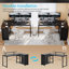 L-Shaped Metal Base Computer Desk-114743854