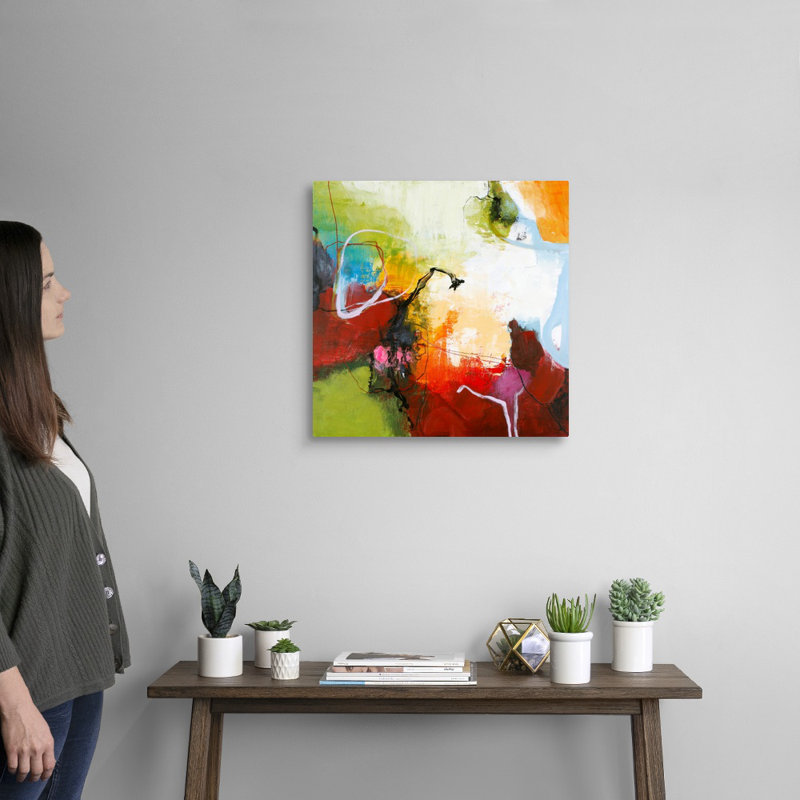 Tango 2 - reproduction d'art, Toile tendue, H 20 po x l 20 po x P 1,25 po