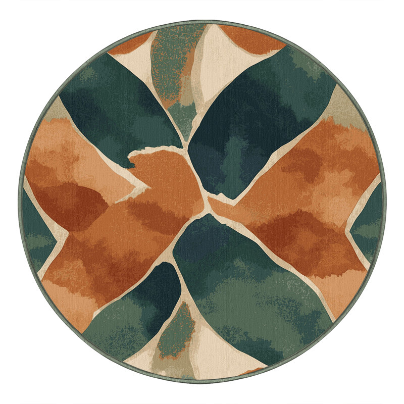 Rustic Rhythms Rug, Round 3'